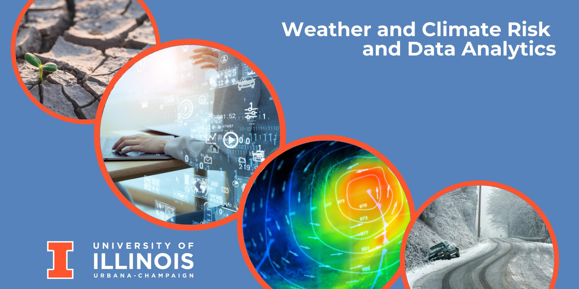 Banner Online Graduate programs in Weather and Climate Risk and Data Analytics