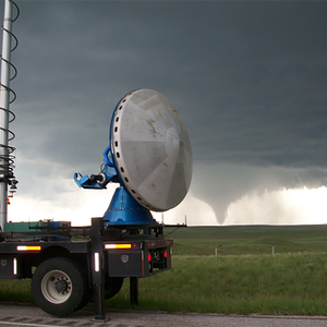 The Center for Severe Weather Research‘s Doppler on Wheels mobile radar will play an important role in an Illinois-led study of thunderstorms in Argentina. (Herb Stein/CSWR.)